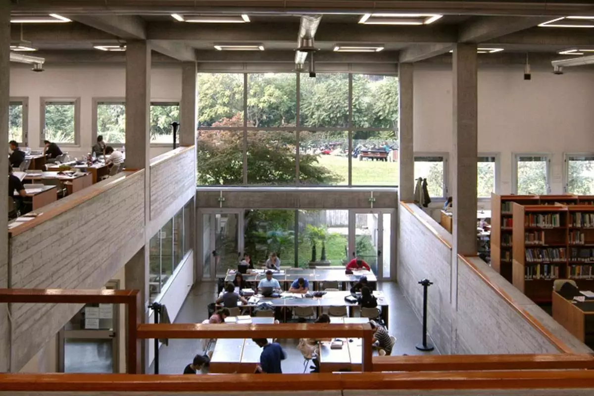 Un'interno dell'Ateneo scaligero.