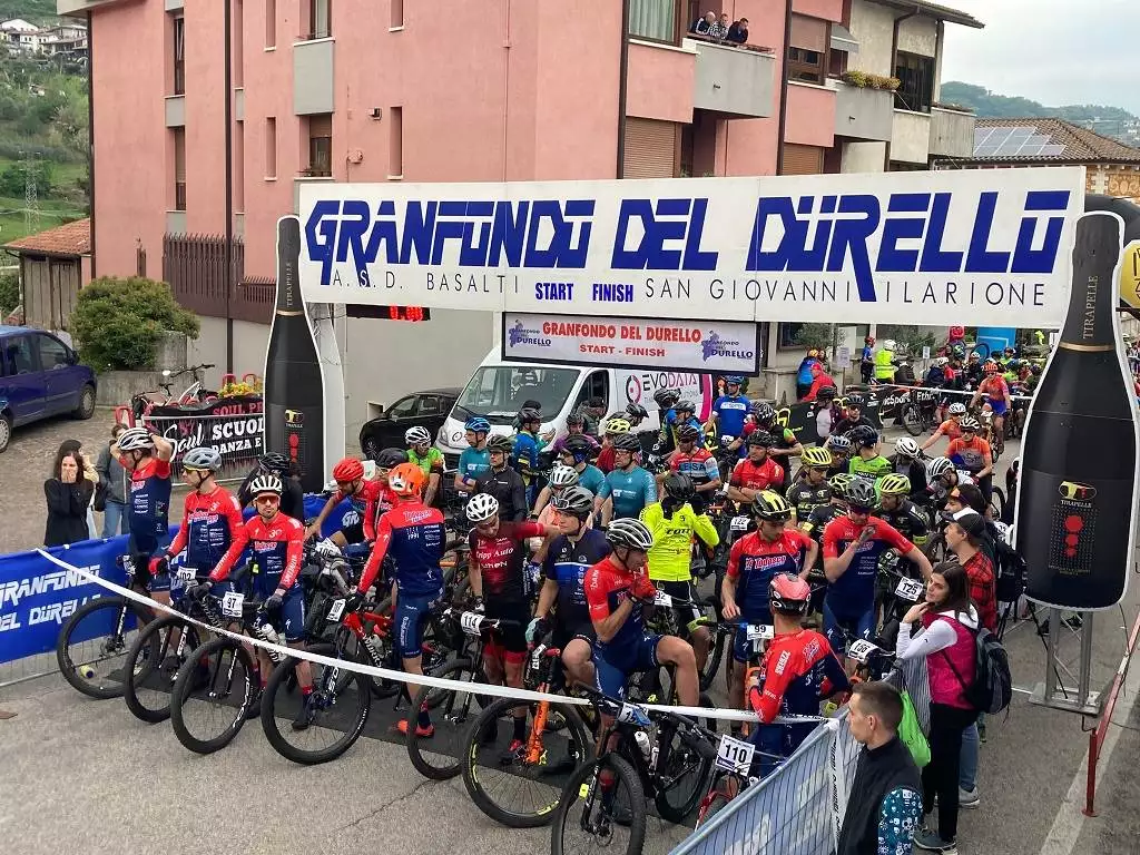 Granfondo del Durello, la partenza.