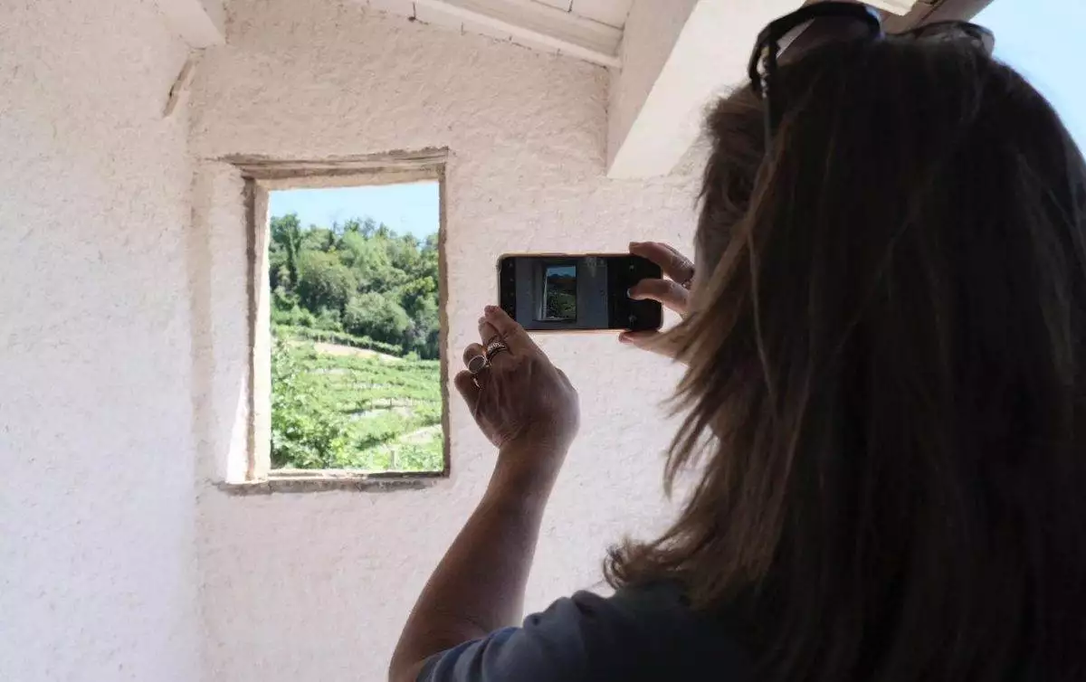 Un'immagine scattata durante uno dei press tour in Valpolicella realizzato nell'estate del 2023 grazie al TI 19.2.1x